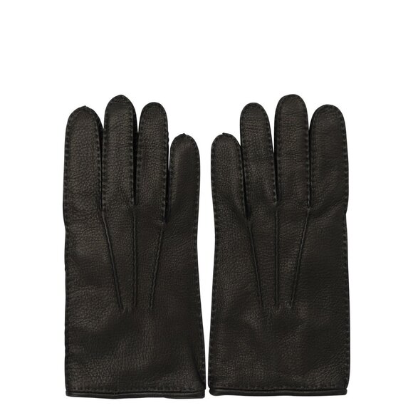 Restelli Leather Gloves 49/F INCH 8.5 Men - Picture 1 of 2